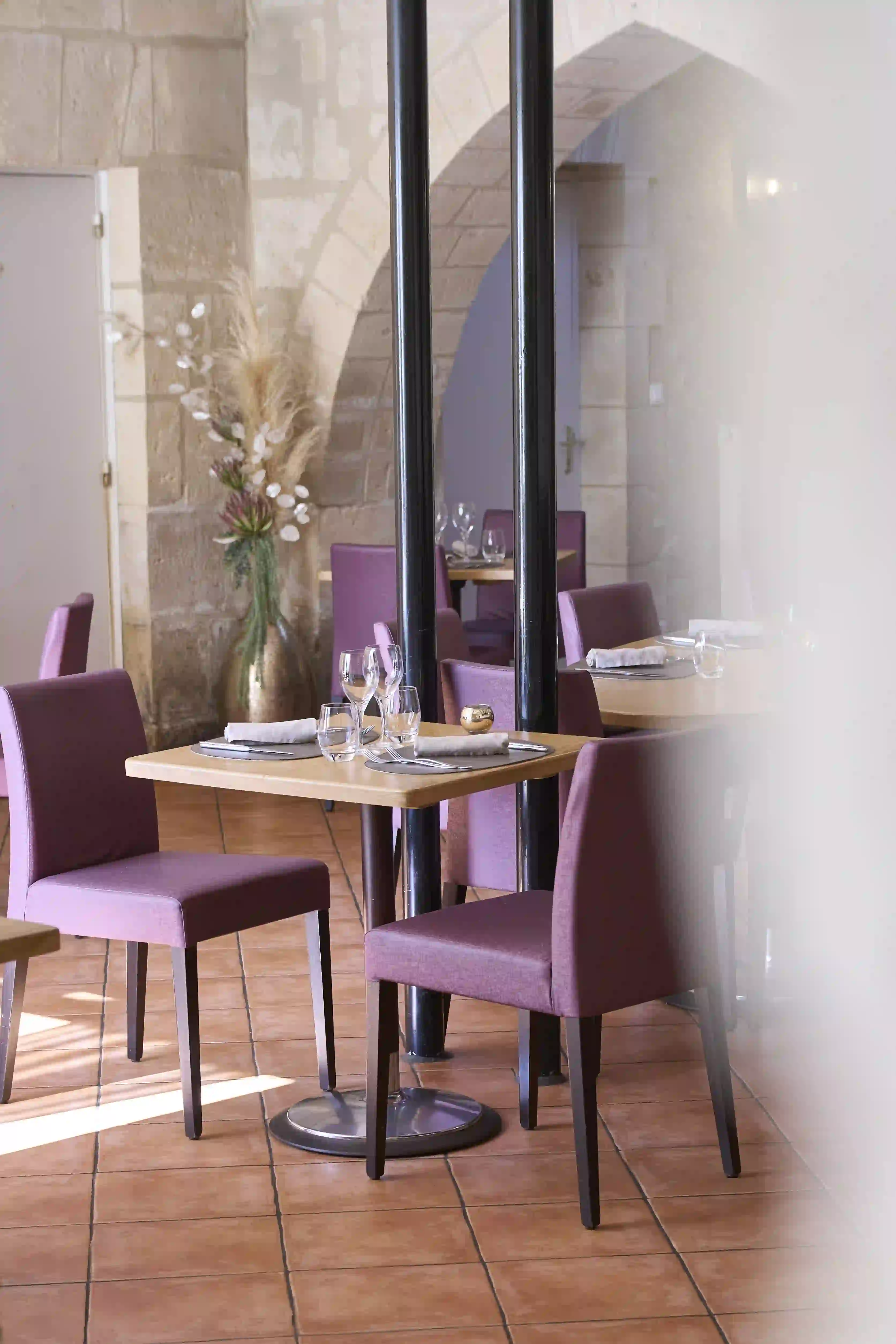 Cadre élégant et authentique de notre restaurant gastronomique dans l'Aisne